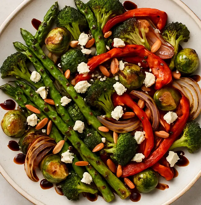 Fattoun's Roasted Garden Salad Recipe at NutriaMed